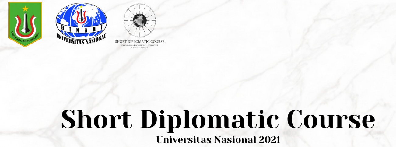 HIMAHI Universitas Nasional Melaksanakan Short Diplomatic Course (SDC) 2021 Secara Virtual untuk Pertama Kali
