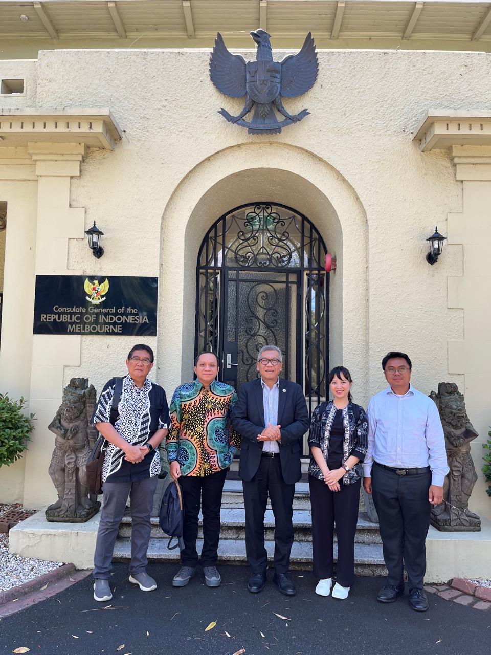 Read more about the article Prodi HI UNAS Jajaki Kerja Sama Global di Melbourne, Australia